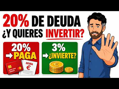 ¿Tienes deudas? No empieces a invertir sin hacer esta cuenta