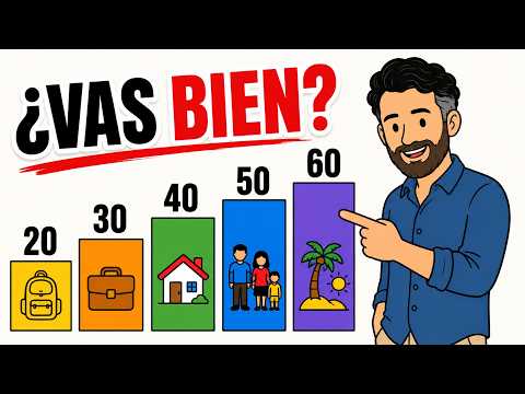 ¿Vas Bien Con Tu Dinero a los 20, 30, 40, 50 y 60 Años?